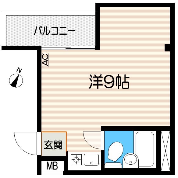 ファミール・シマダ 301号室 間取り