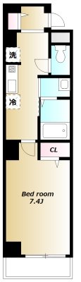 スペランツァ大橋 間取り図
