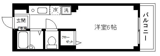 ディアコート横浜 間取り図
