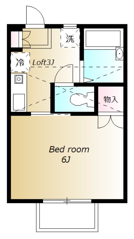 ジャンティ上石神井 間取り図
