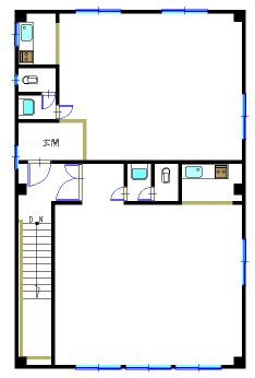 永塚店舗 間取り図