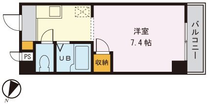 グリーンハイム広瀬 間取り図