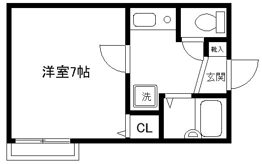 アルカディアハイツ 間取り図