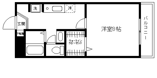 CLAIR DE LUNE 間取り図