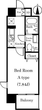 ウィズ丸子通 401号室 間取り