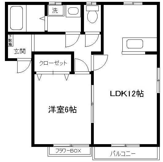 リベルテ代官 間取り図