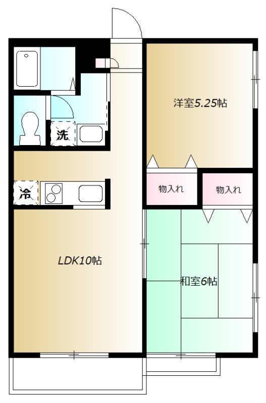 エミネンスハウスⅡB 間取り図