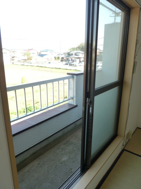 コーポヤマダ ベランダ