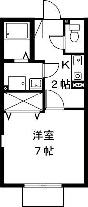 プリシェールtsubaki 間取り図