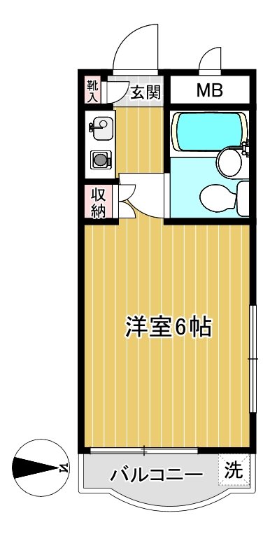 ハイツＦＭＴ 間取り図