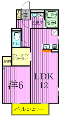 MTアーバンコート 101号室 間取り