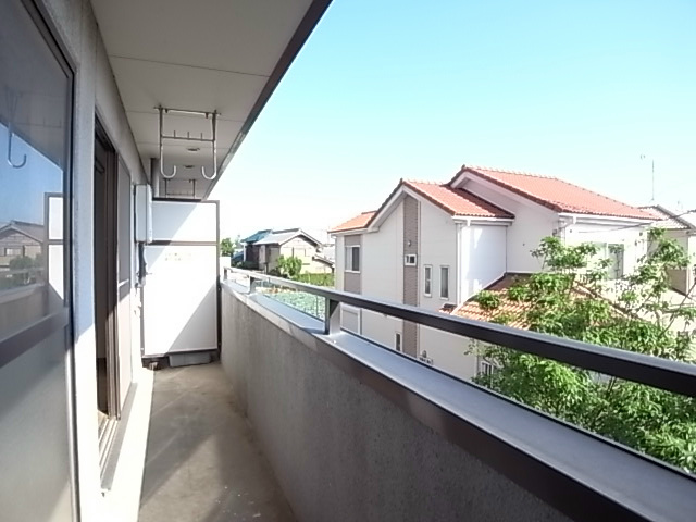 メゾンサンリバー ベランダ