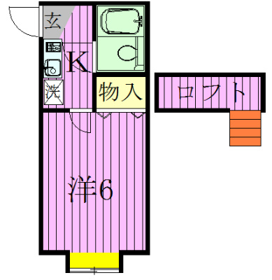 ジュネパレス松戸第９０ 103号室 間取り