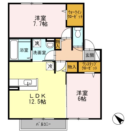 フォレスタ小津 間取り