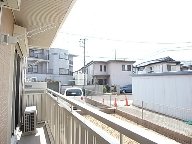 グリーンフォレストⅡ ベランダ