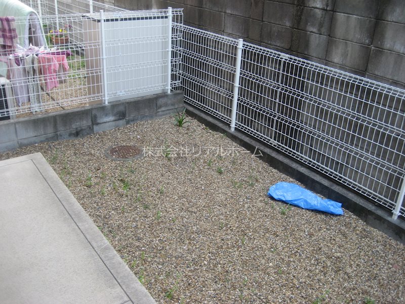 ハイカムール上桂 ベランダ