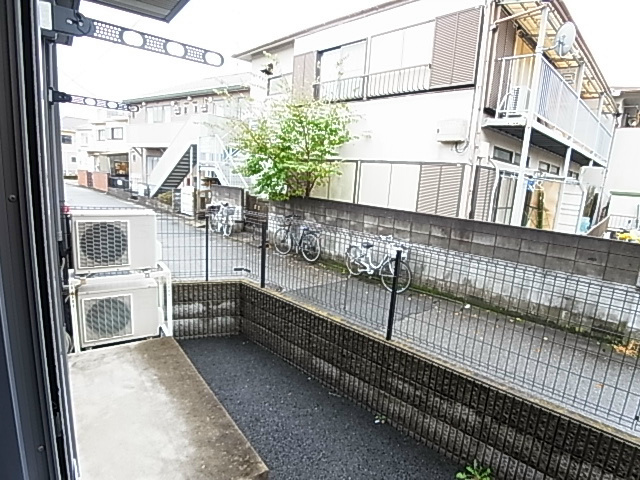 ルミナスビラB ベランダ