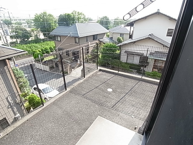 シャルマンコート ベランダ