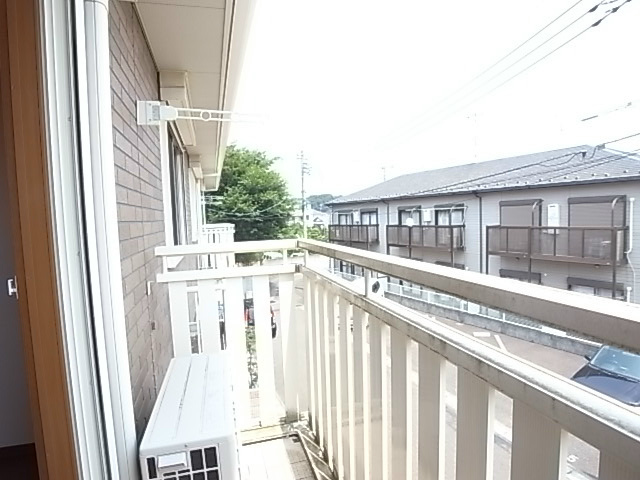 グランモアB ベランダ