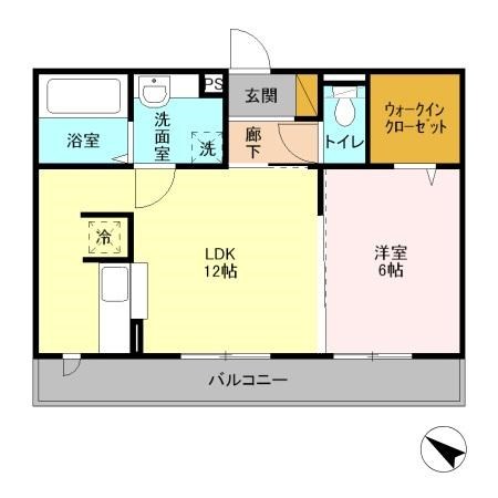 302号室 間取り