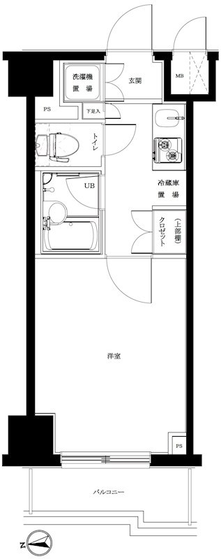 ルーブル川崎 間取り図