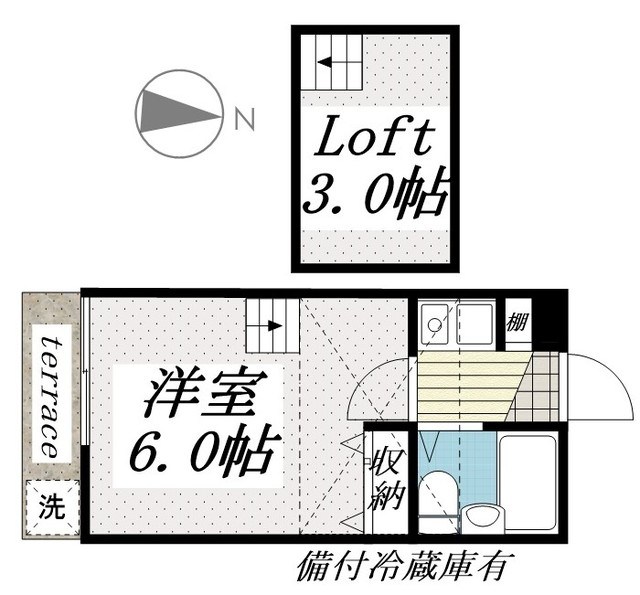 ジュネパレス新松戸第11 103号室 間取り