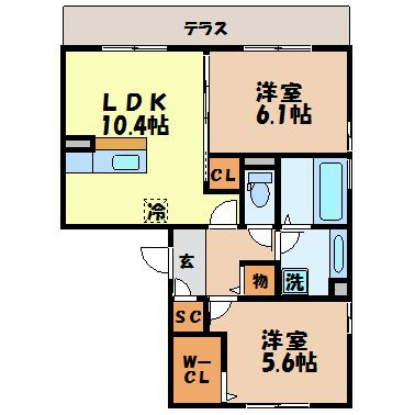 ＩＣＨＩ宮の下 間取り