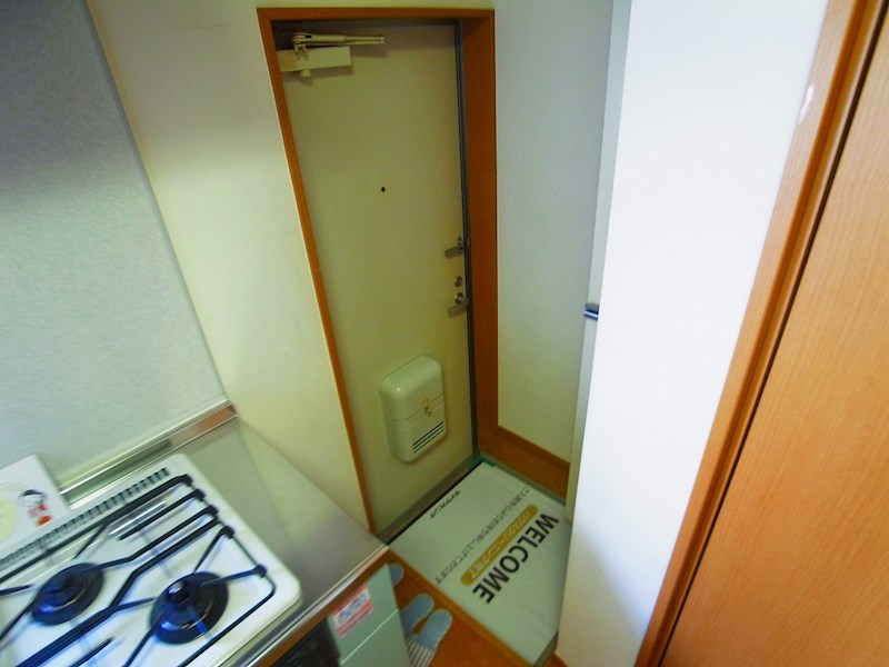 キャッスル下矢切 玄関