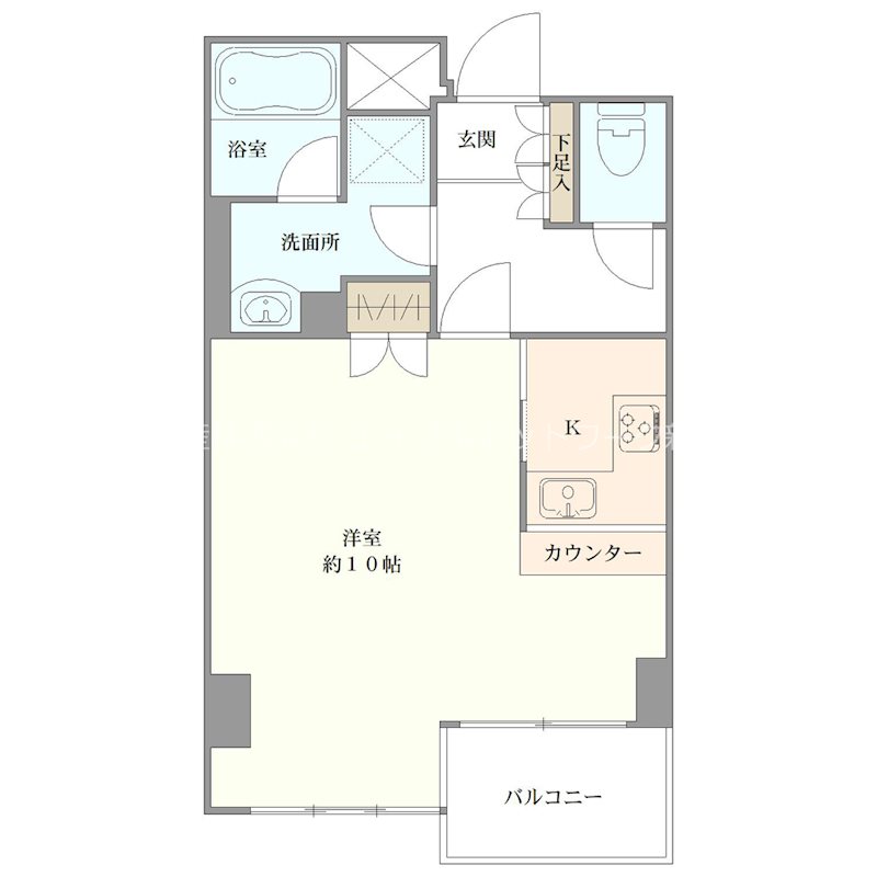 リバーサイド新潟 間取り