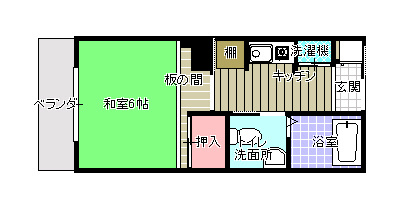 セニアハウス金刀比羅 間取り