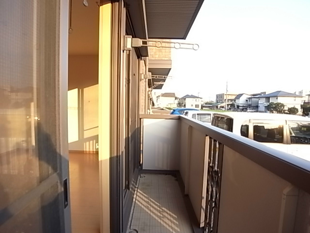 ウィルモア新松戸Ａ棟 ベランダ