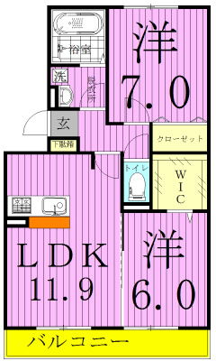ルシェリア 間取り