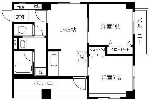 セント・エルモス 間取り図