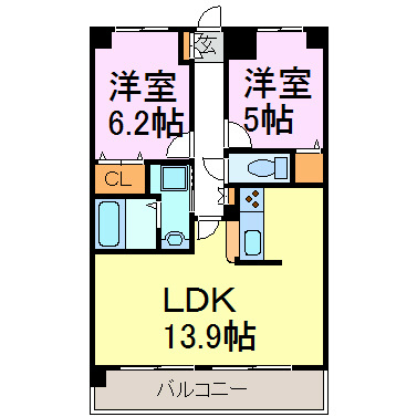 フレシール 間取り図