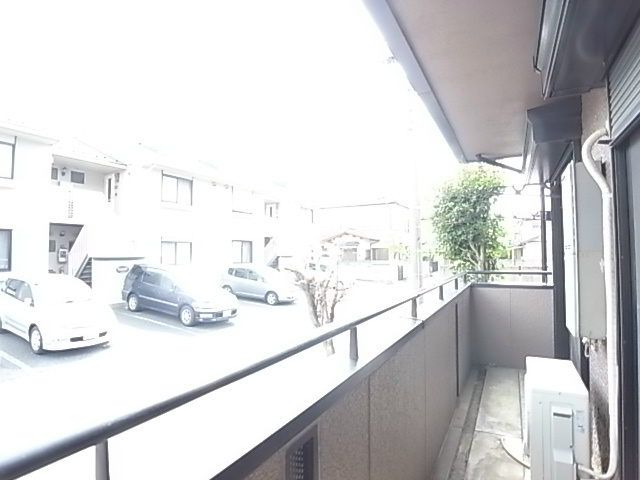 ハイカムールＮ ベランダ