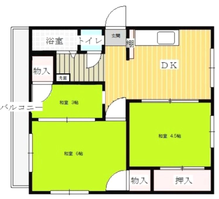 新尾頭マンション １棟 間取り