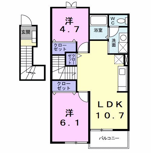 スターライト 間取り図