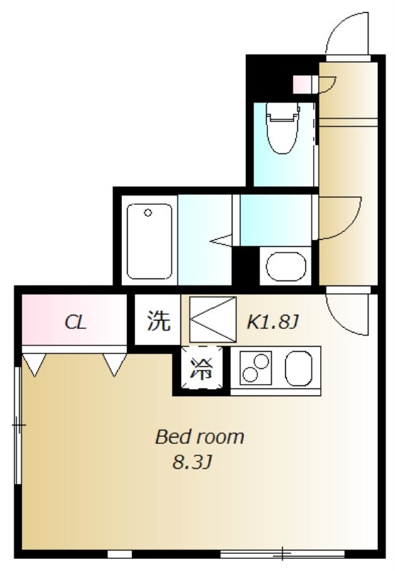 SWELL　COURT 間取り図