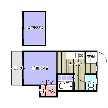 シティベール井堀  間取り