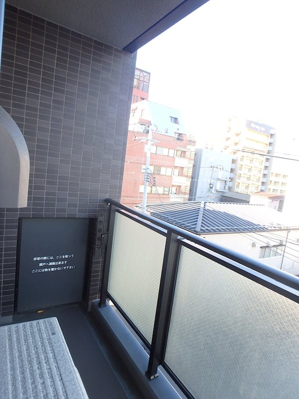 WESTCITY東大通 ベランダ