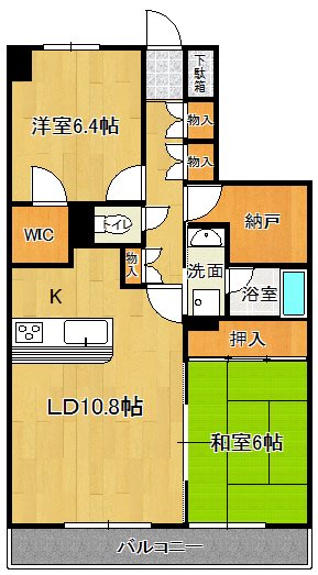 楠風イルミナ 間取り