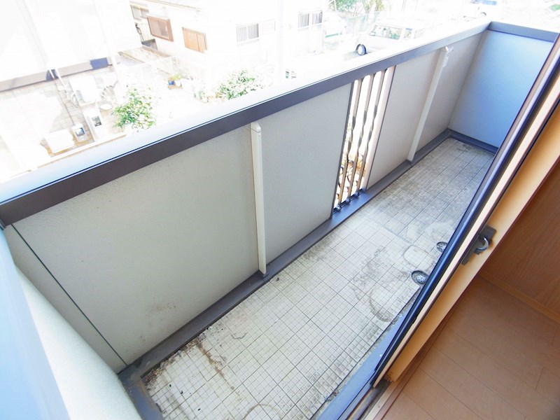 アミューズB ベランダ