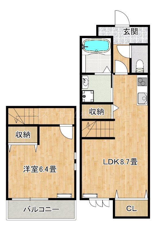 フジパレス　サン 間取り