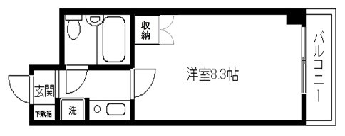 モンテベルデ横浜中央 間取り図