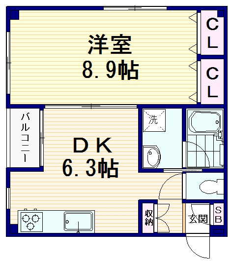 ハイネスサウスヒル 間取り