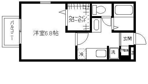 ツインステージA棟 間取り図