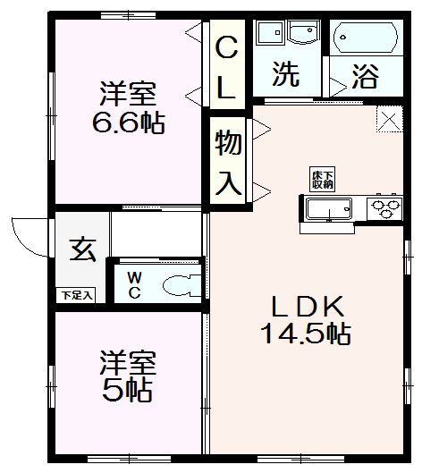 メリーハウス 間取り