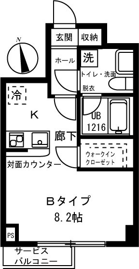 リバージュ弘明寺 間取り図
