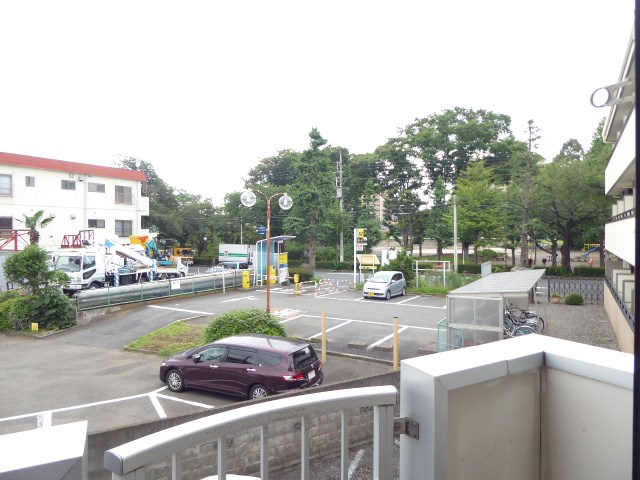 エクレール国立 ベランダ