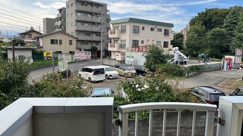 エクレール国立 ベランダ